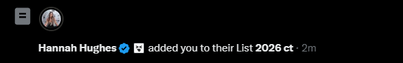 Hannah Hughes tweet media