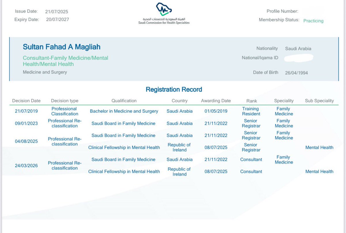 د. سلطان مقلية tweet media