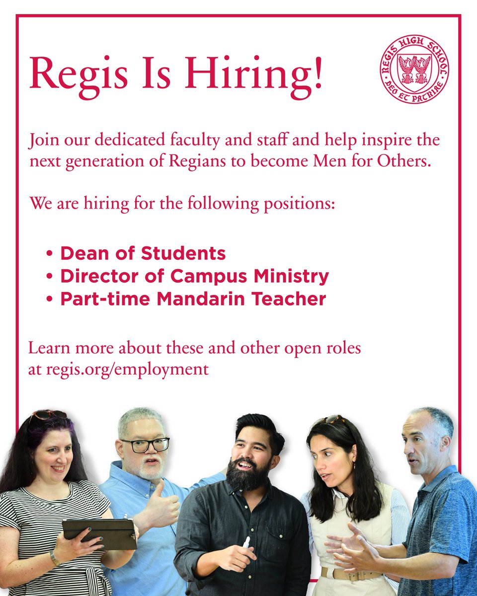 Regis High School tweet media