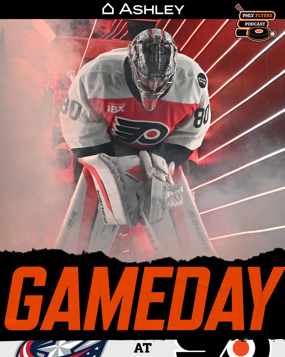 PHLY_Flyers's tweet image. BACK ON HOME ICE. Pregame coverage begins at 6:30pm EST: youtube.com/@PHLY_Sports/s…

Find unbeatable deals and styles now at Ashley today. #AshleyFurniture #GameDayReady #HomeStyle #MyAshleyHome #LetsGoFlyers
