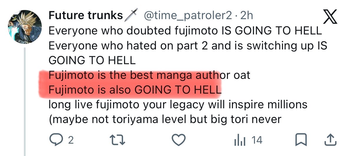 Future trunks🗡️ tweet media