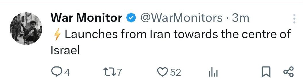 Trump: NOW WE HAVE NEW GROUP OF LEADERS IN IRAN, LETS SEE HOW THEY TURN OUT

New regime**