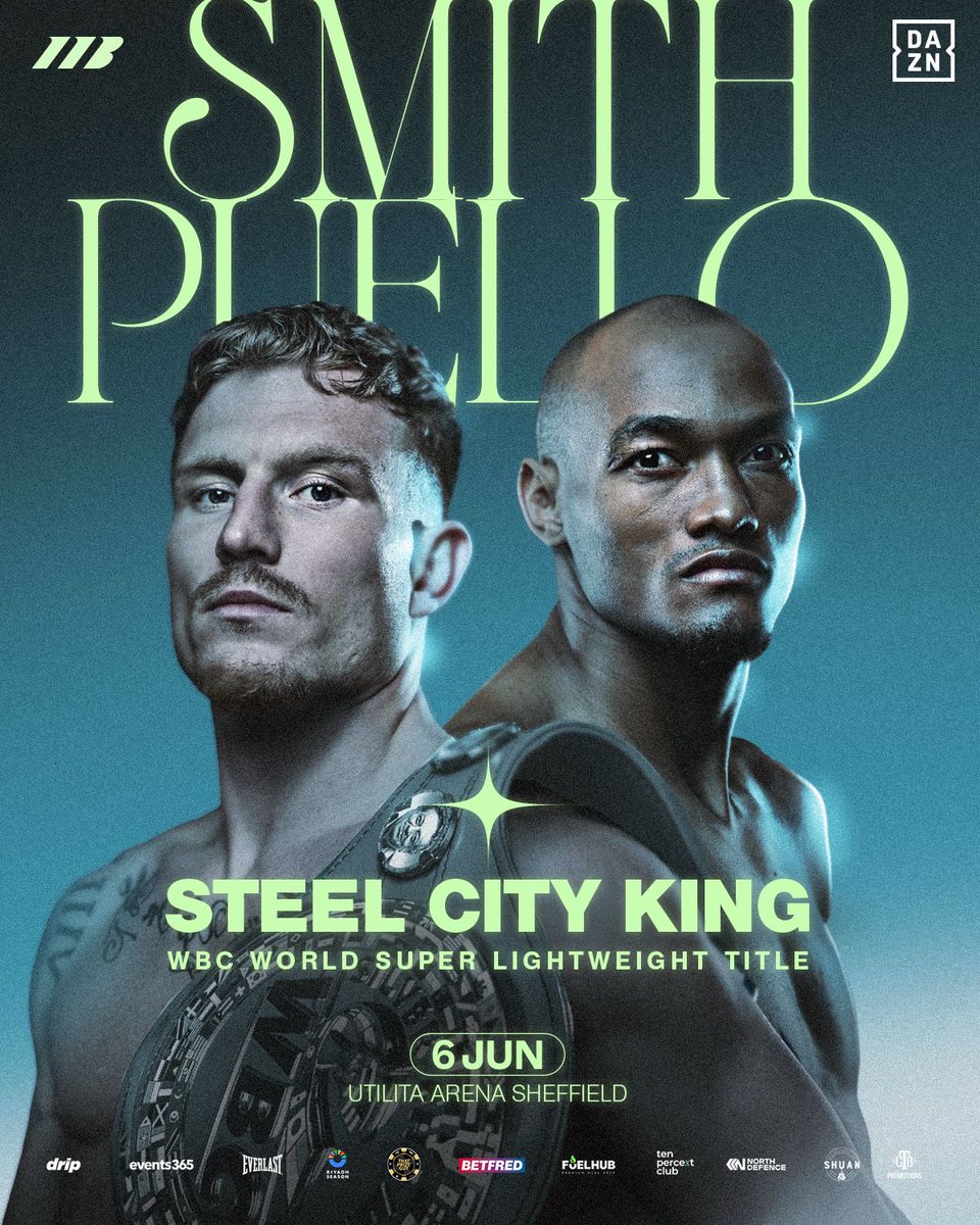 Dalton Smith defends his World title on June 6th in Sheffield England