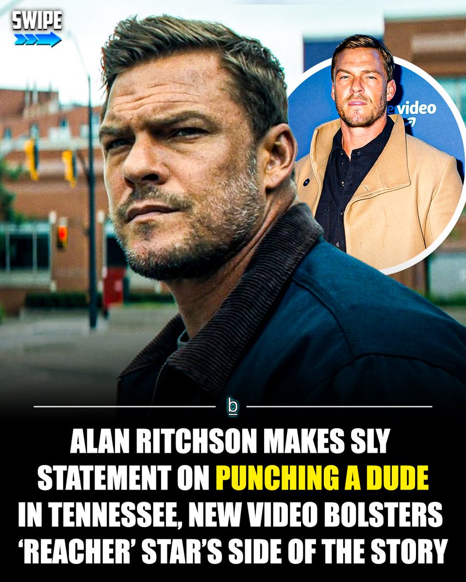 Reacher star Alan Ritchson breaks silence after a wild street ...