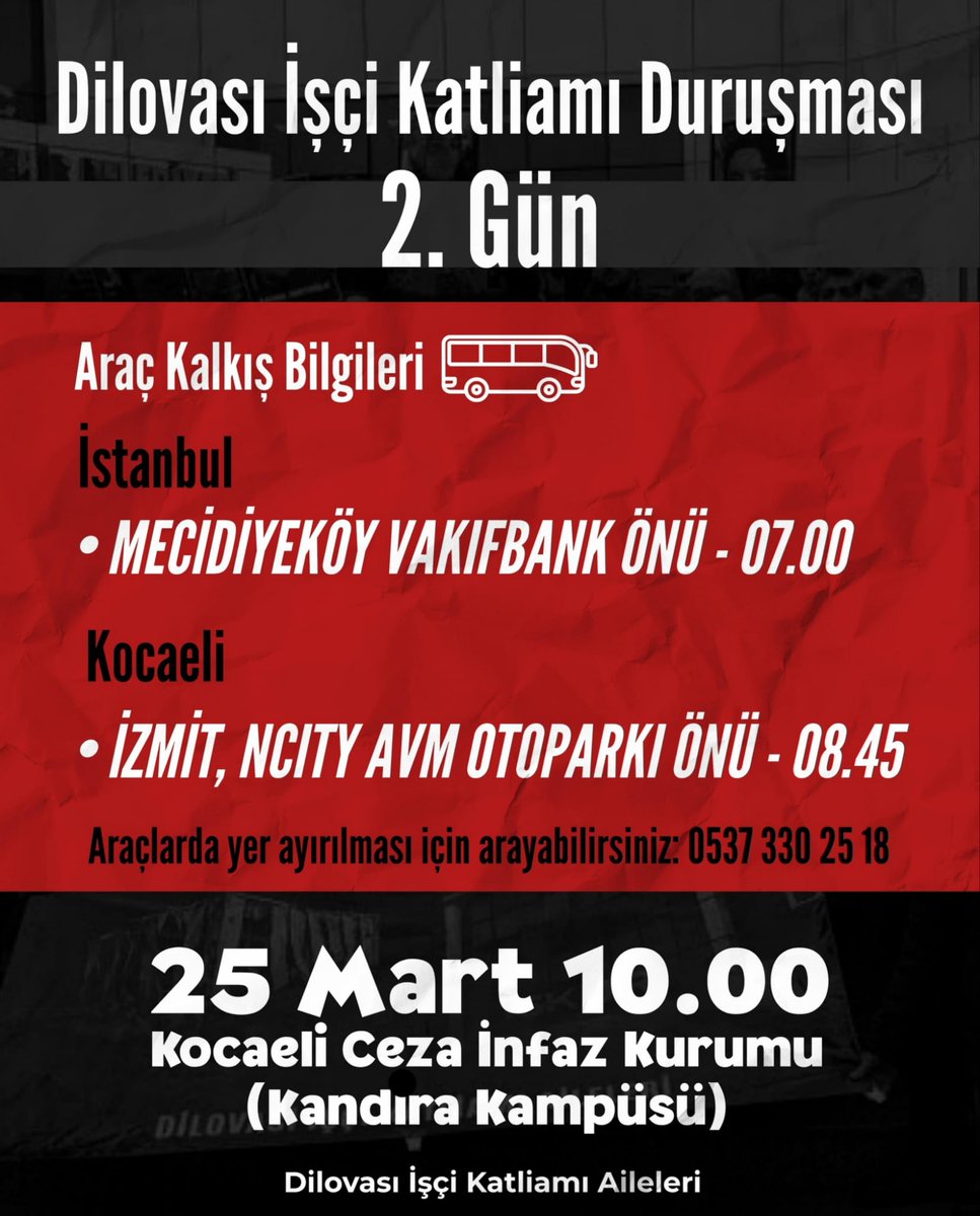 DİSK / LİMTER-İŞ SENDİKASI tweet media