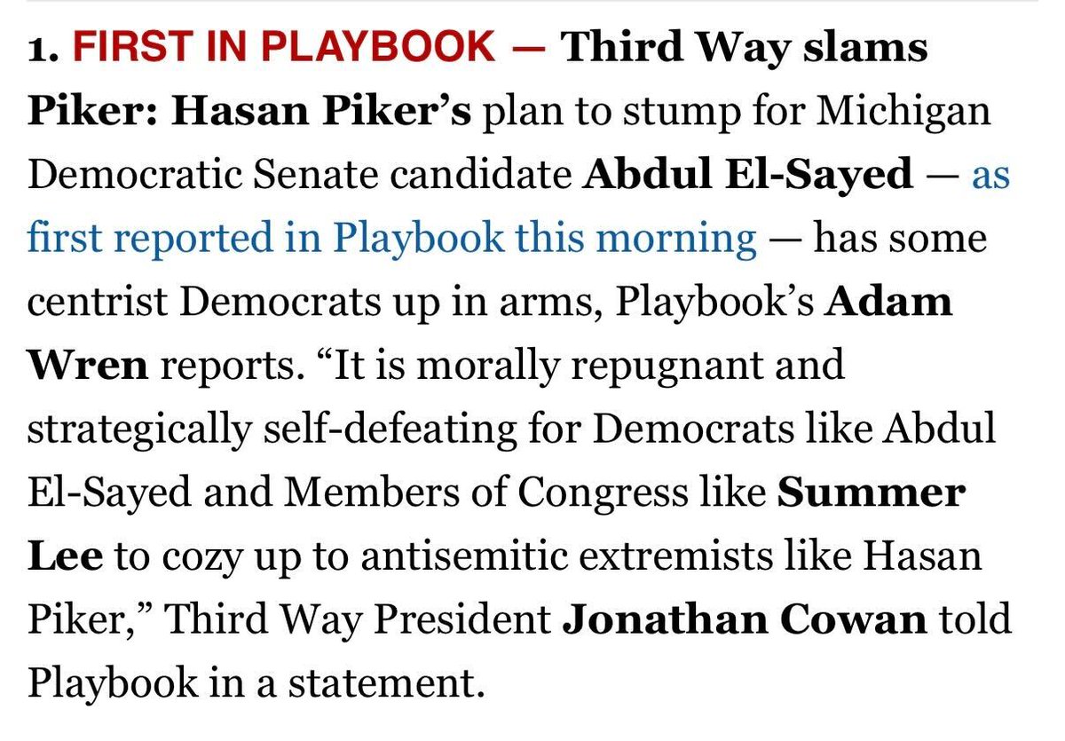 POLITICO Playbook tweet media