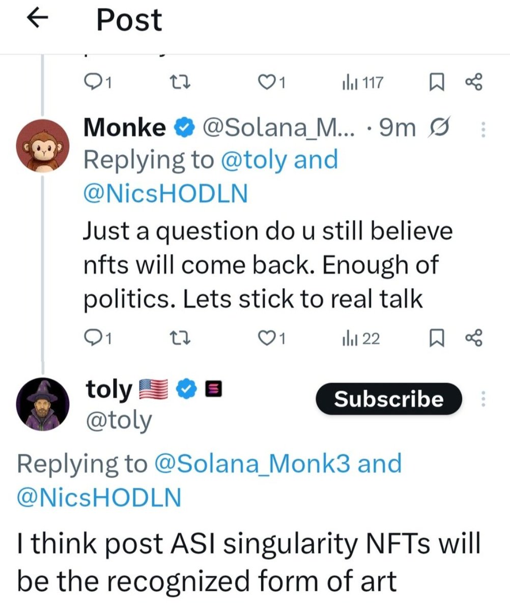 Solana_Monk3's tweet photo. @poe_real69 Why don't u check working community with telegram , telegram voice chats , daily spaces , building and working together.

$monke is for the people https://t.co/03ywU4DDYz