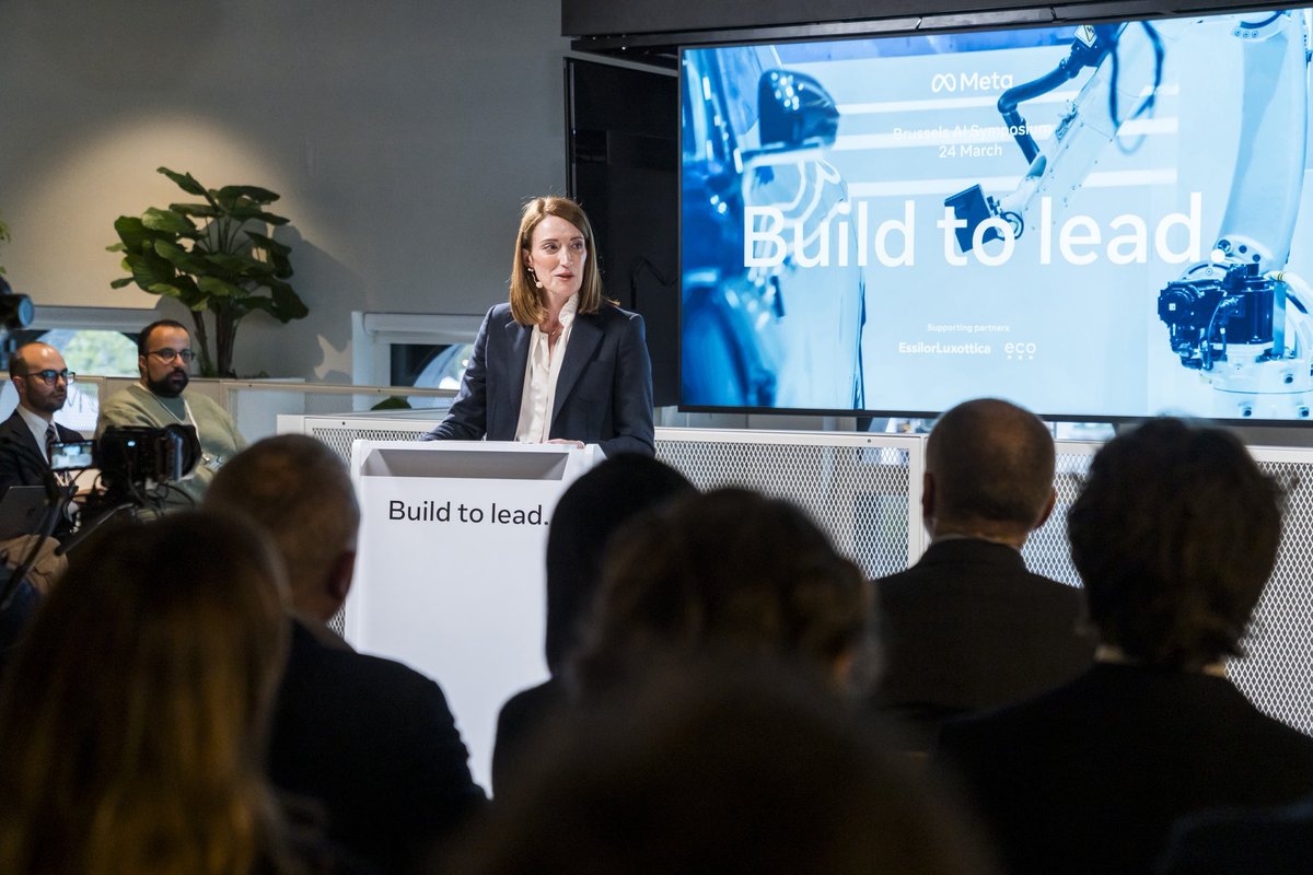 Roberta Metsola tweet media