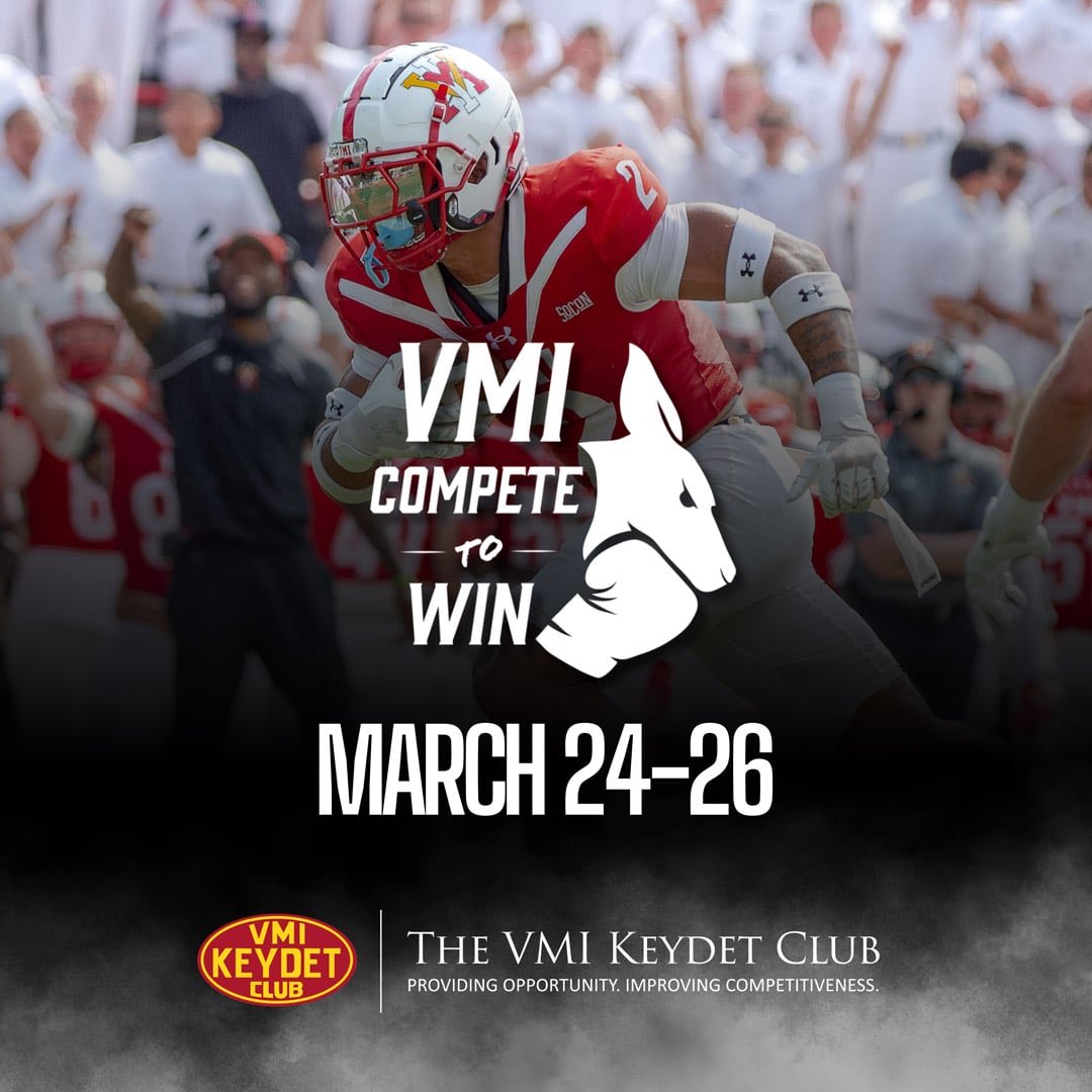 VMI_Football's tweet photo. We are off and running for the 2026 Compete to Win campaign!
If you’d like to support VMI Football, visit the link below. Each dollar makes a big impact for our program!
https://t.co/36qtaE5Z67
#RahVaMil #Brotherhood #CompeteToWin https://t.co/NPiPLcKhdE