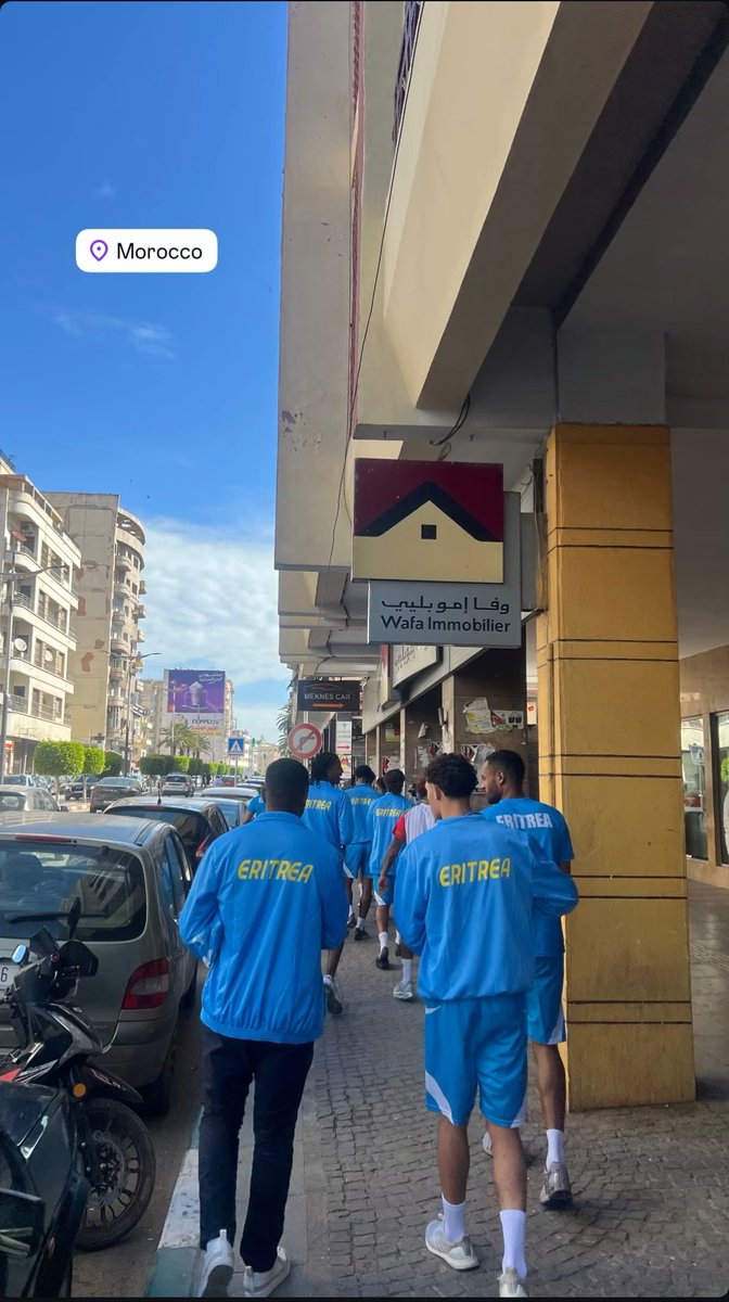 eri_id_'s tweet photo. Final training. Final focus. One mission.
The Eritrea national football team puts in the last work before battle.
Tomorrow 5PM it’s time to show the world. Save the date.

#Eritrea 🇪🇷 #RedSeaCamels
#AFCON2027 #MatchDay
#GameReady #OneNationOneTeam
#EastAfricaFootball #FootballAfrica