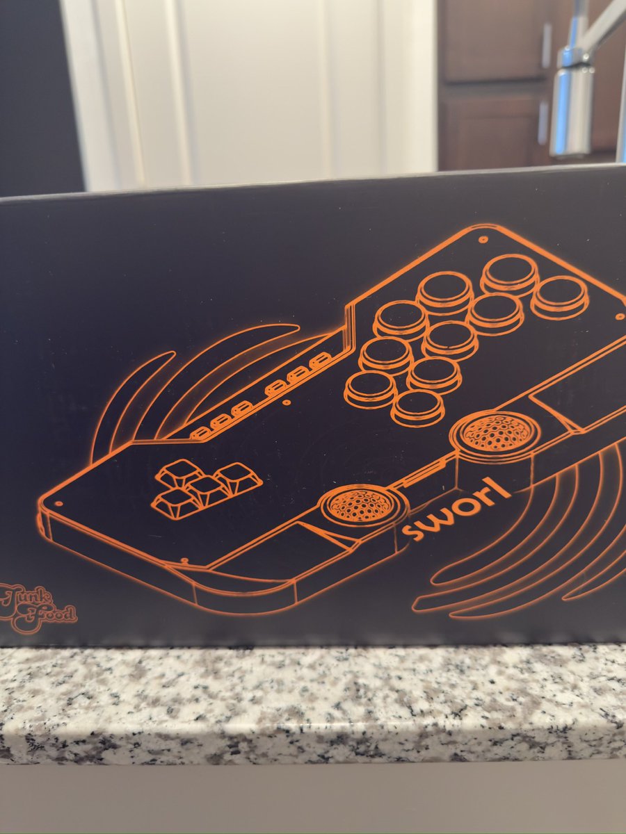 HandiSkyWalker's tweet photo. Shout out too @junkfoodarcades for sending me this review unit the #sworl to see if it will help me play various games better with my #Disability #Cerebralpalsy search games as first person, shooters, and fighters and various others. I’ll be looking forward to see how well this improves my gaming, and this will be my daily driver in my streams in the coming days.
