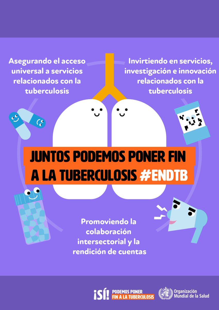 Las personas con VIH pueden correr el riesgo de contraer la Tuberculosis. Desde Previniendo Contigo apoyamos las iniciativas de la prevención y educaciòn en #TBFreeWorld <a href="/ONUSIDA_VE/">ONUSIDA Venezuela</a> <a href="/opsoms/">OPS/OMS</a> <a href="/vih_venezuela/">(RVG+) Red Venezolana de Gente Positiva</a> <a href="/catedradelapaz/">CátedraCulturadePazULA</a>