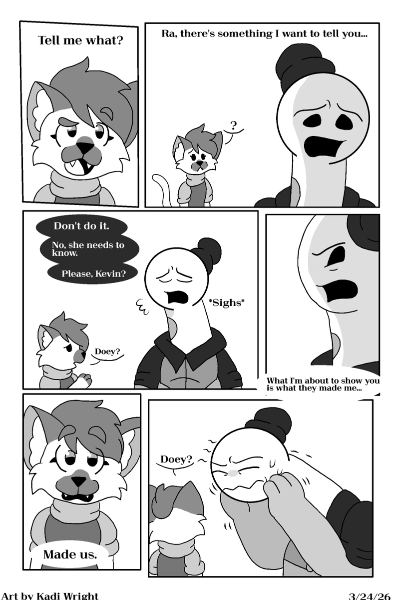 KadiWright3's tweet photo. Doey's Secret pg 1 [Safe Hallows belong to @pshattuckk ] #doeythedoughman #safehallows #comic #au https://t.co/gFtQ61KtEc