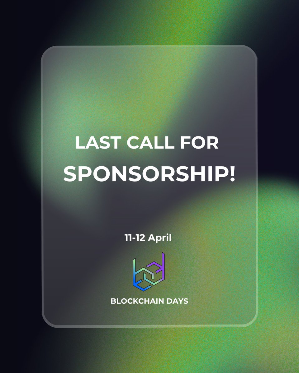 Blockchain Days tweet media