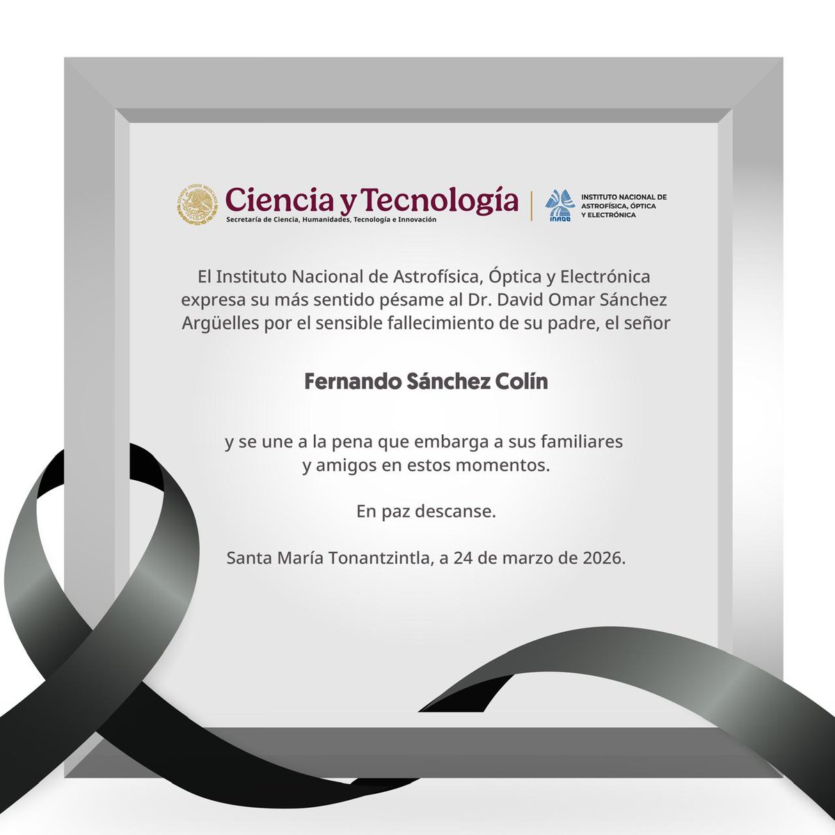 INAOE México tweet media