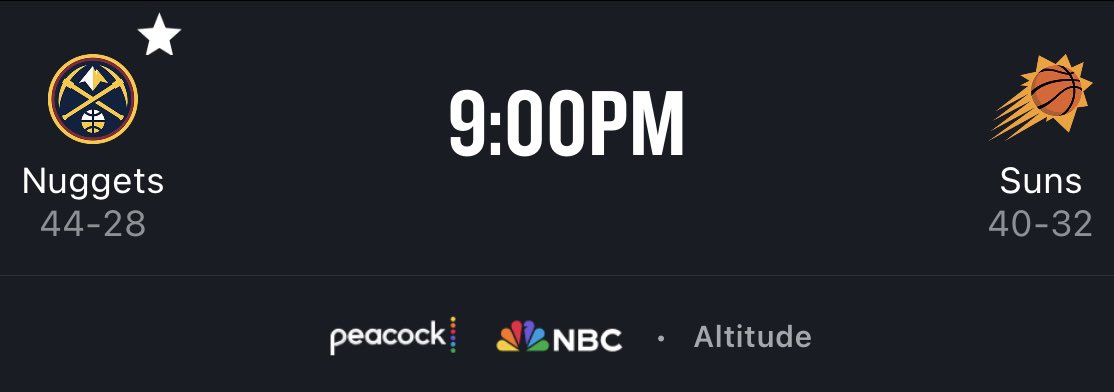 DNVR Nuggets tweet media