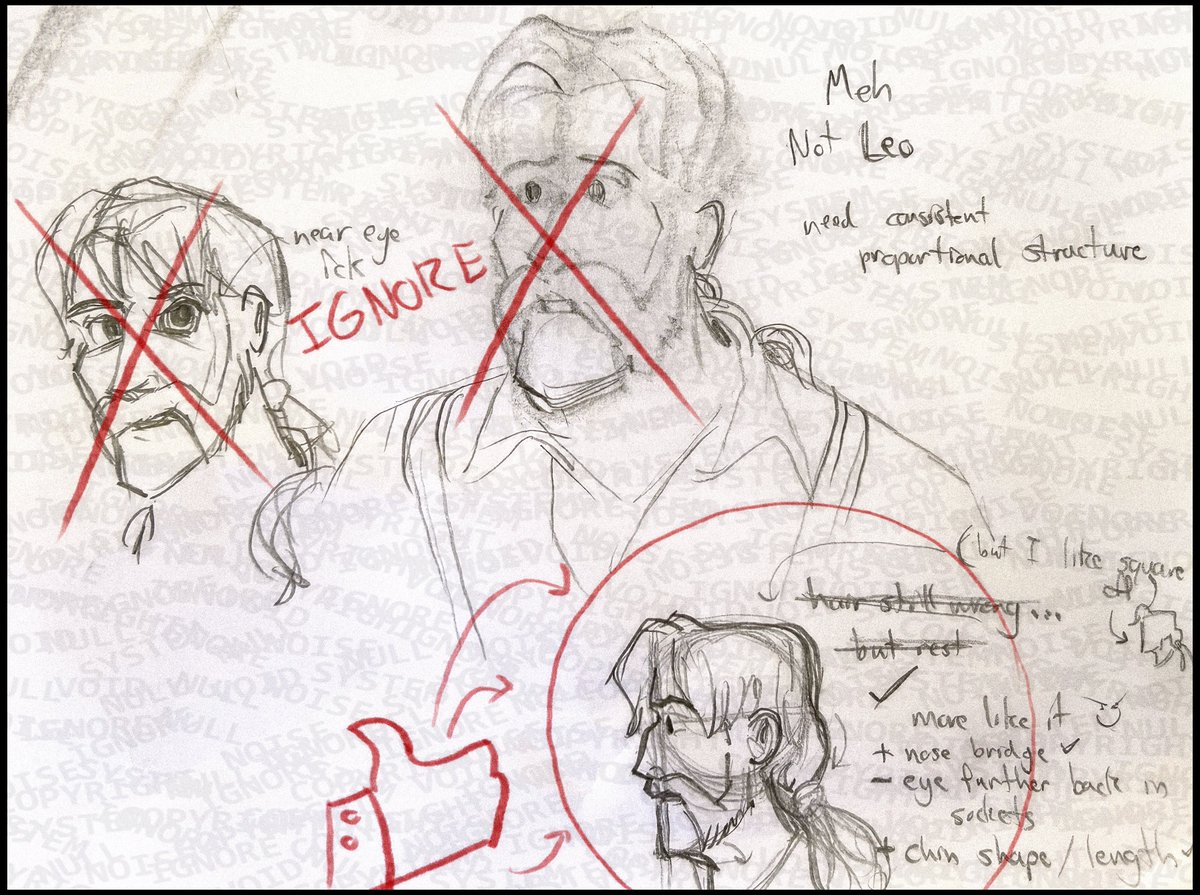 lunar_dynasties's tweet image. DON'T LOOK AT IT - lol

Need to improve consistency. After a couple awful sketches of Leo I decided to tie down some shape / line approaches from the profile view. As always, not perfect, but I like the direction :)

#webcomic #shipwrecked