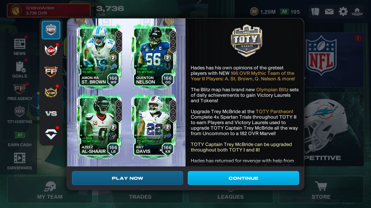 Madden NFL Mobile tweet media