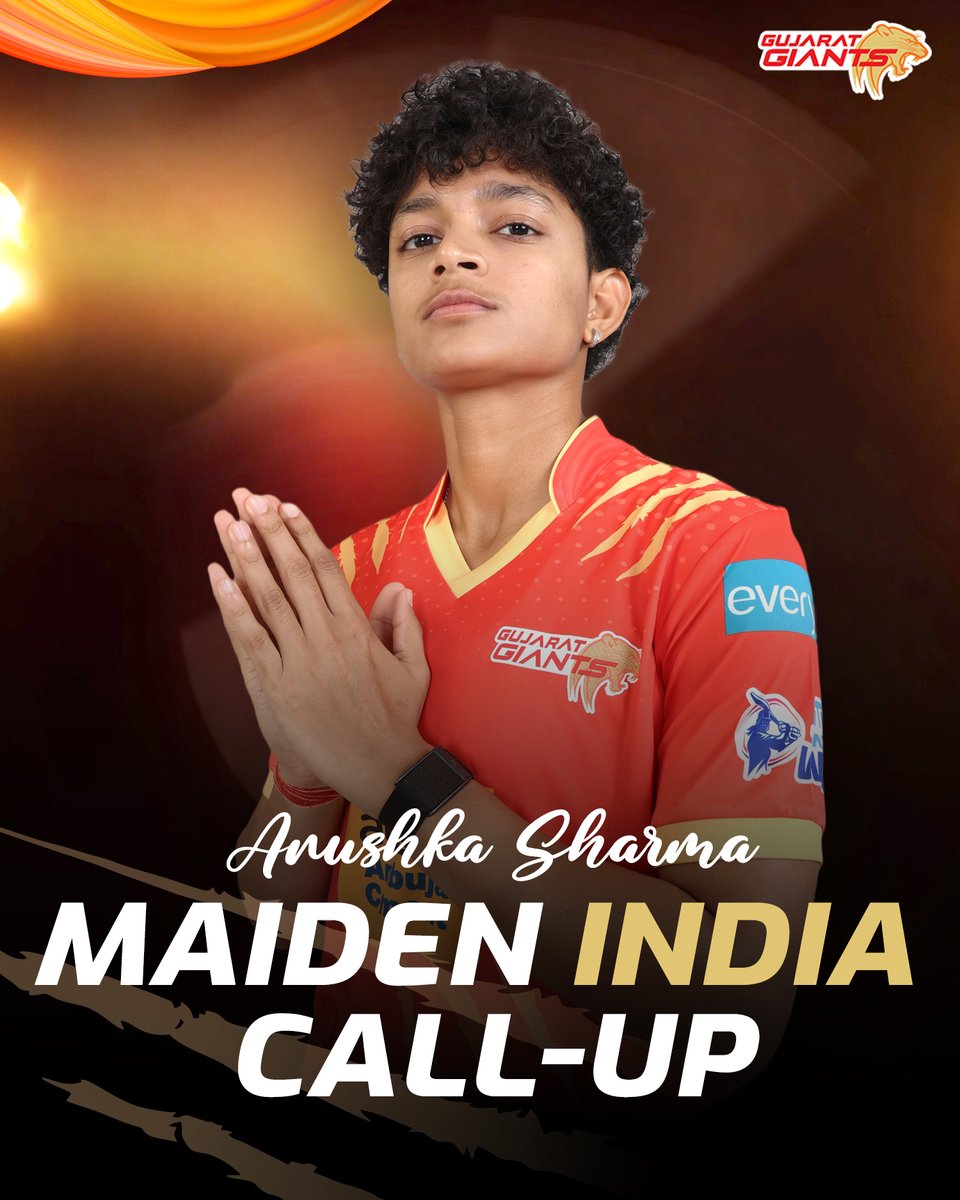 Giant_Cricket's tweet image. Giant 𝑭𝒐𝒖𝒓𝒄𝒆𝒔 ready to shine in blue threads 🇮🇳💙

And it’s a maiden call-up for Anushka Sharma as her dream takes flight 💫

#GujaratGiants #BringItOn #Adani #SAvIND