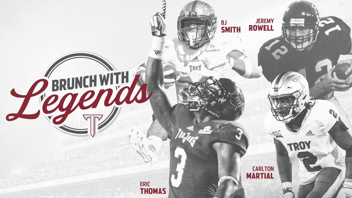 TroyTrojansFB's tweet photo. T-Day Festivities are Set ... Join us for a full day of Troy Athletics and Troy Football fun on Saturday, April 18.

⚔️ - https://t.co/b65w9QK1AY
⚔️ - https://t.co/HdM1JzRRQB
⚔️ - https://t.co/Q1KOwT4C6P
⚔️ - https://t.co/lGAkqZzLzb

#BattleReady | #OneTROY ⚔️🏈 https://t.co/bAXvuoXEwe