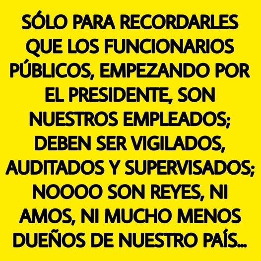 La PresidentA con A de AUTORITARIA!!!😏