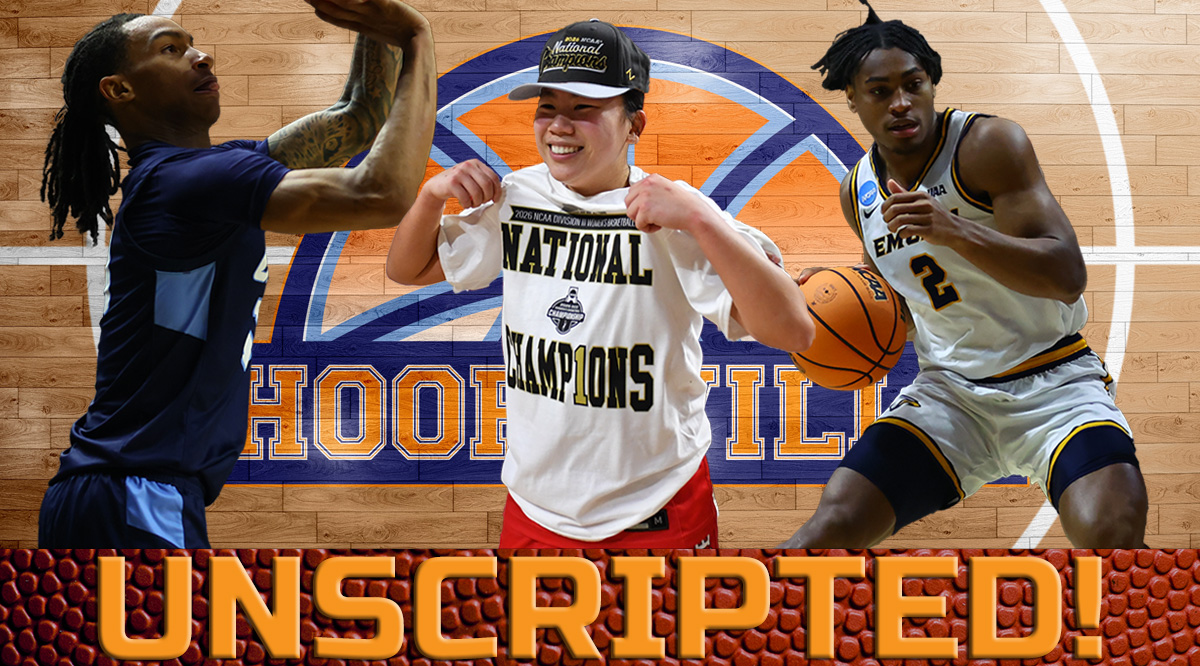 d3hoopsville's tweet photo. Still processing that weekend!
๐ Huge congrats to @DenisonSports Womenโs Basketball on their first-ever National Championship! ๐ดโช๏ธ
Plus, today's #Hoopsville dives into:
๐ @UMWathletics & @EmoryAthletics MBB title game preview
๐ @d3hoops All-America honors
๐ง Archive/Podcast: https://t.co/38BNGGIbv1
#d3hoops #NCAAD3