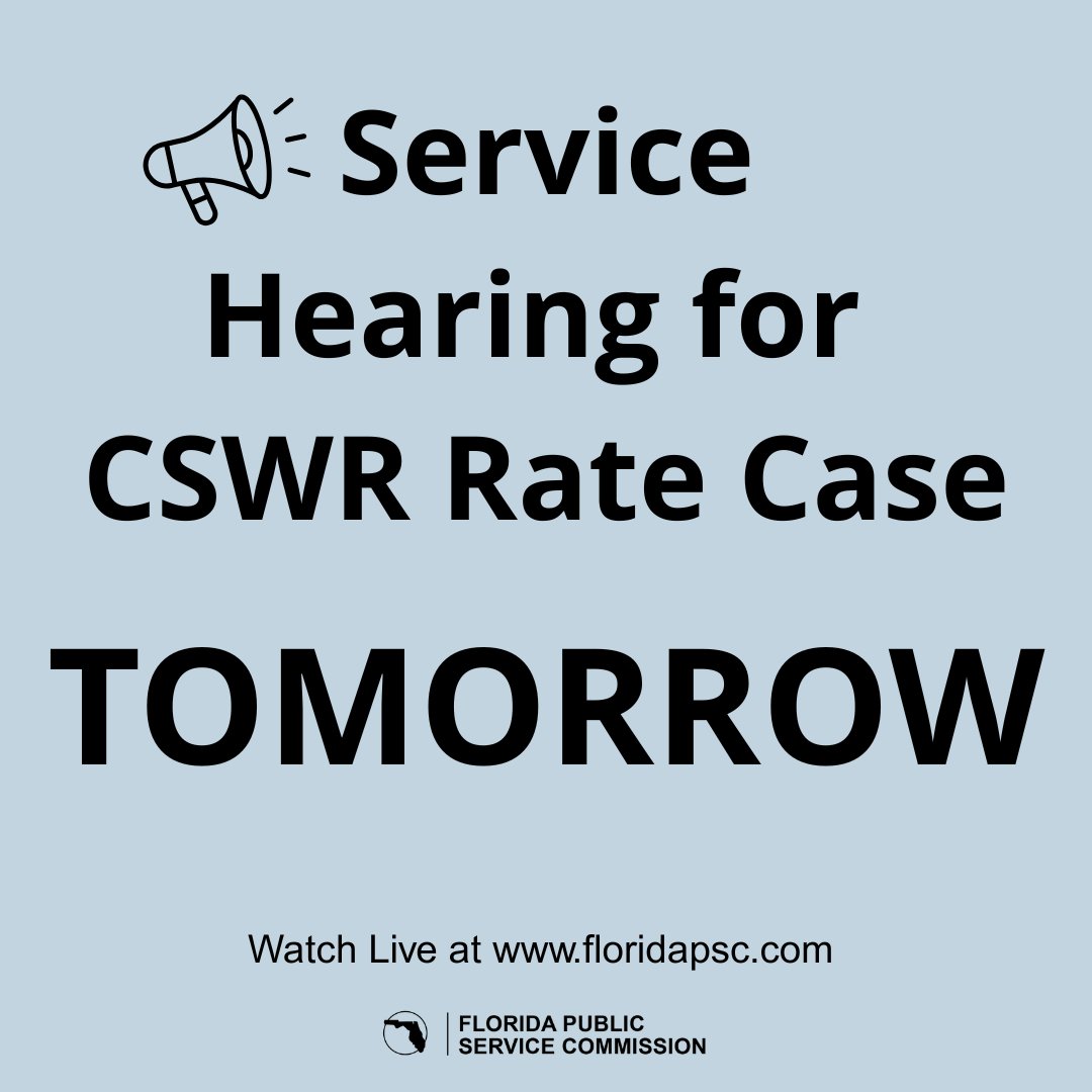 Florida Public Service Commission tweet media