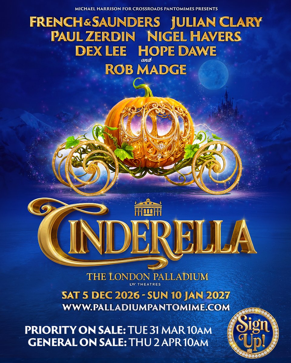 The London Palladium Pantomime tweet media