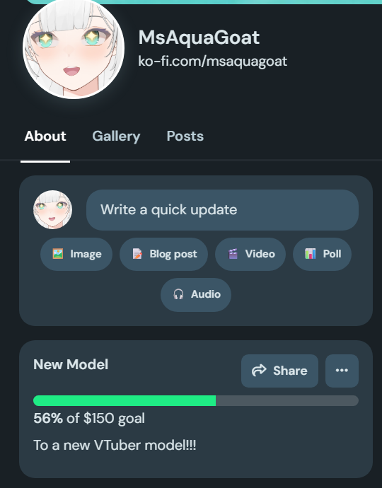 MsAquaGoatVT tweet media