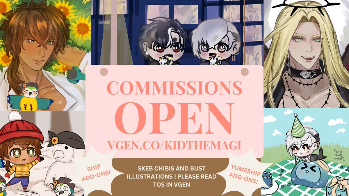 magi━☆:･ﾟ | c0mms 0pen! tweet media