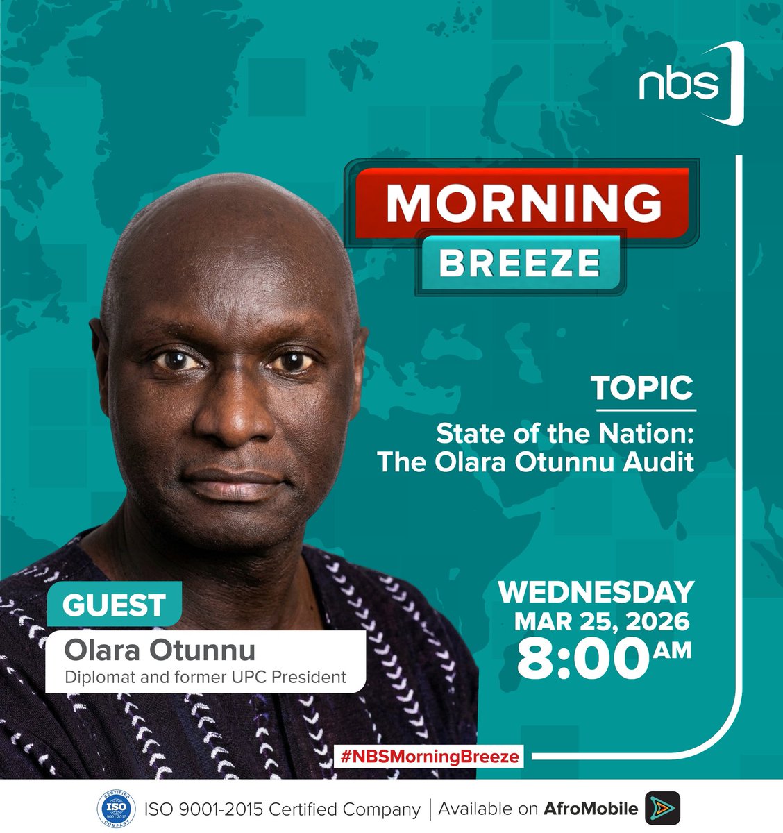 On the Morning breeze tosubwa <a href="/nbstv/">NBS Television</a> <a href="/SimonKaggwaNjal/">Simon Kaggwa Njala</a> <a href="/nbstv/">NBS Television</a>  #NBSUpates #NBSMorningBreeze