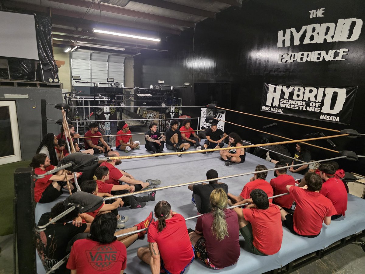 Hybrid School of Wrestling tweet media