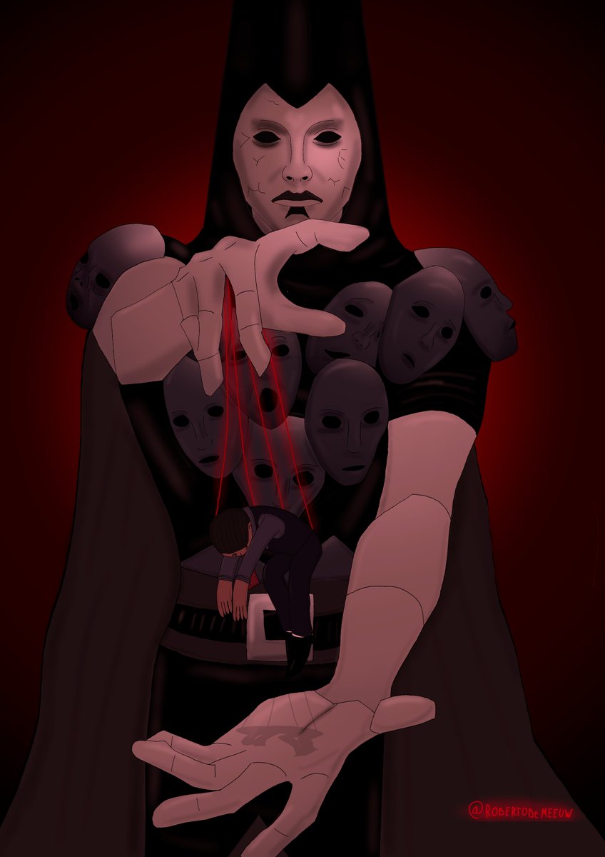 RobertoDeMeeuw's tweet photo. "All puppets are destined to be controlled by a master, by a Puppet King!"
#darkdeception #darkdeceptionfanart #puppetking https://t.co/KhtK8xQ4g3
