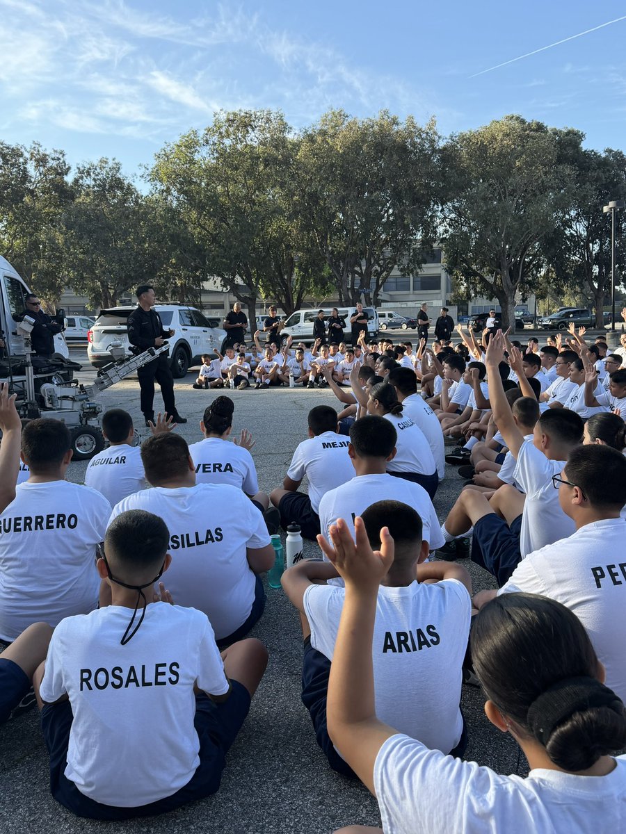 Los Angeles Police Department Cadets tweet media