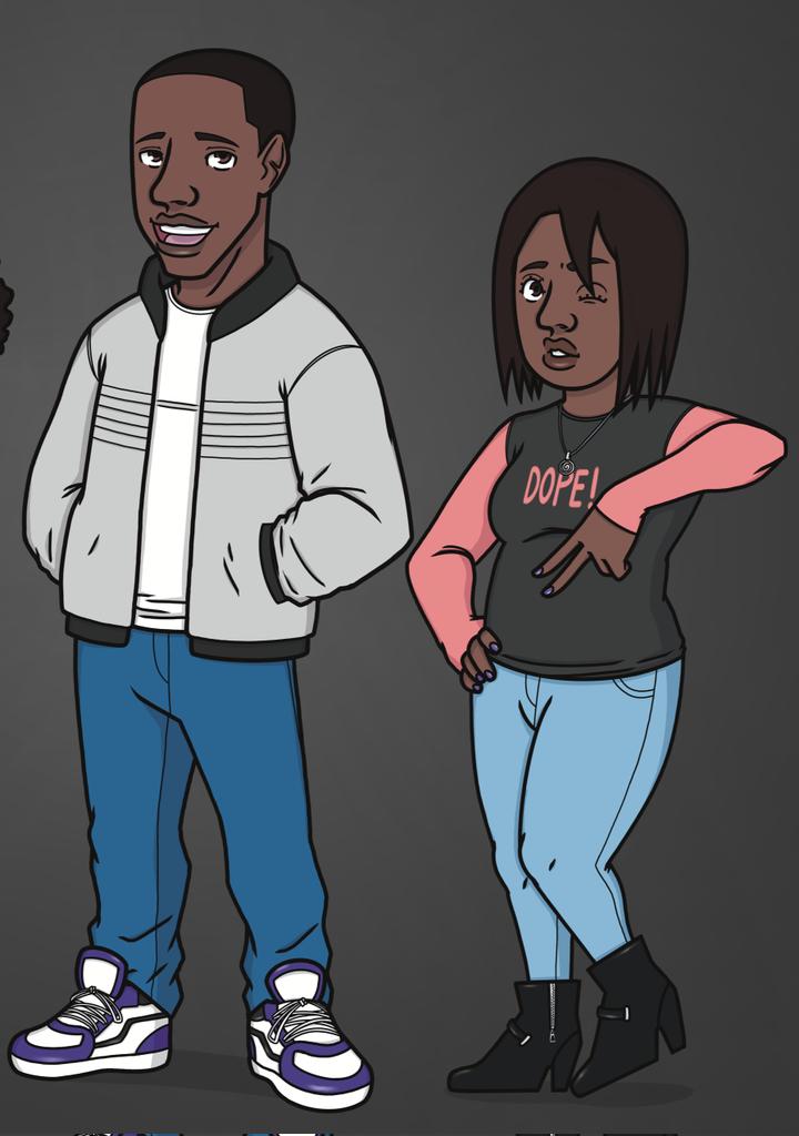CartersCartoons's tweet photo. Here's some characters that appear in my comic Dread Man😈👻. https://t.co/2tgeaAMako