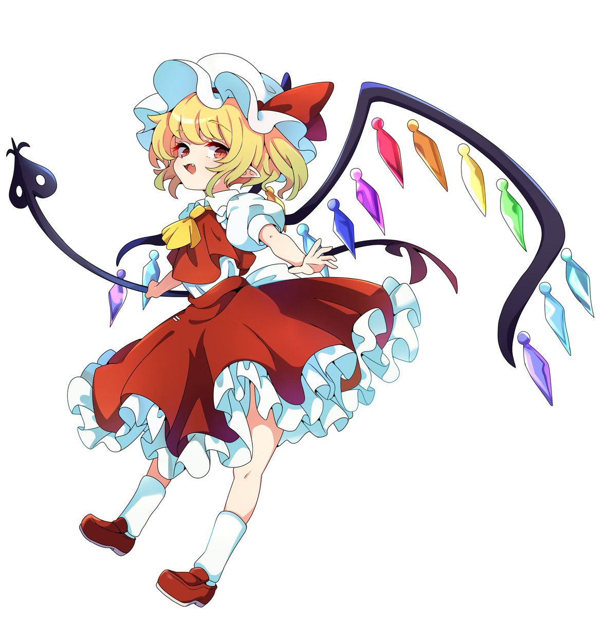 baba15207048's tweet photo. フランドール・スカーレット描きました！ https://t.co/XHoi4gMxsq