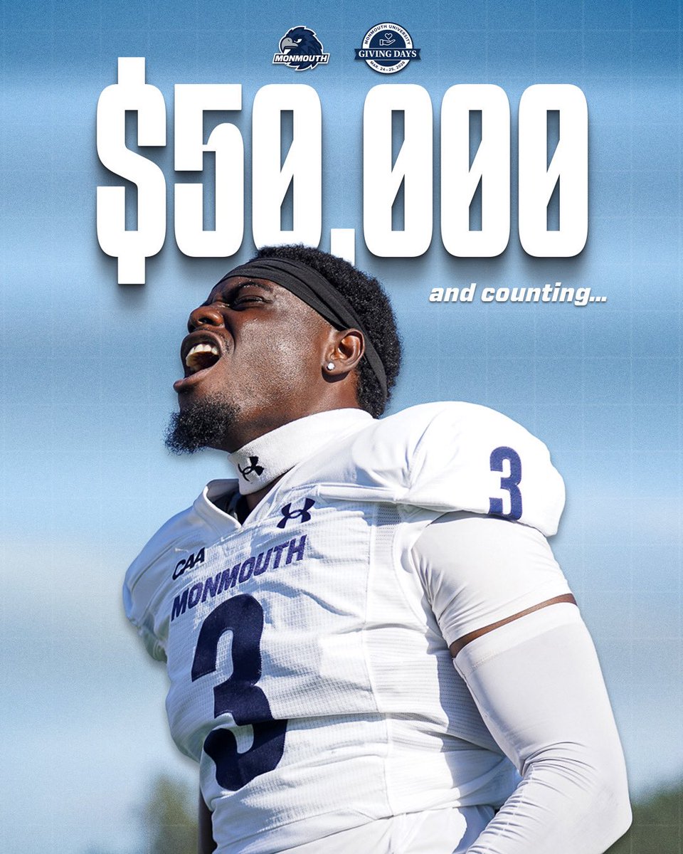 Monmouth Football tweet media