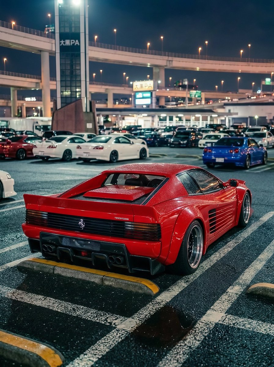 Car__Passion's tweet image. Bosozoku-style Ferrari 512 TR

#Ferrari #Ferrari512TR #FerrariTestarossa #Bosozoku #BosozokuStyle