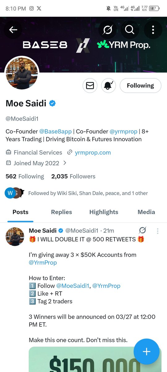 APoss1236's tweet photo. @MoeSaidi1 @YrmProp @ufx_mind 
@TheForexTraderz 
Entry done 👍✅ https://t.co/labiSo5ChZ