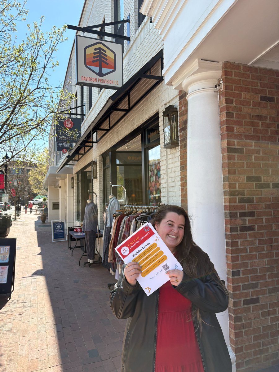 AdaJenkinsNC's tweet image. We're spreading the word around town to let you know AJC is offering #financialassistance to families in need of support related to childcare costs! 🏕️

‼️Funds are limited, so apply ASAP! ‼️Visit adajenkins.jotform.com/250135423060139 to apply now or scan the QR code.

#childcare  #summercamp