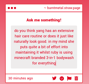 kydd (beacon gauntlets and greaves, ok?) tweet media