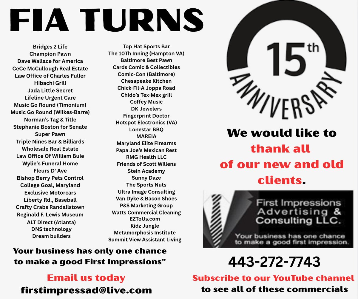 First Impressions Ad tweet media