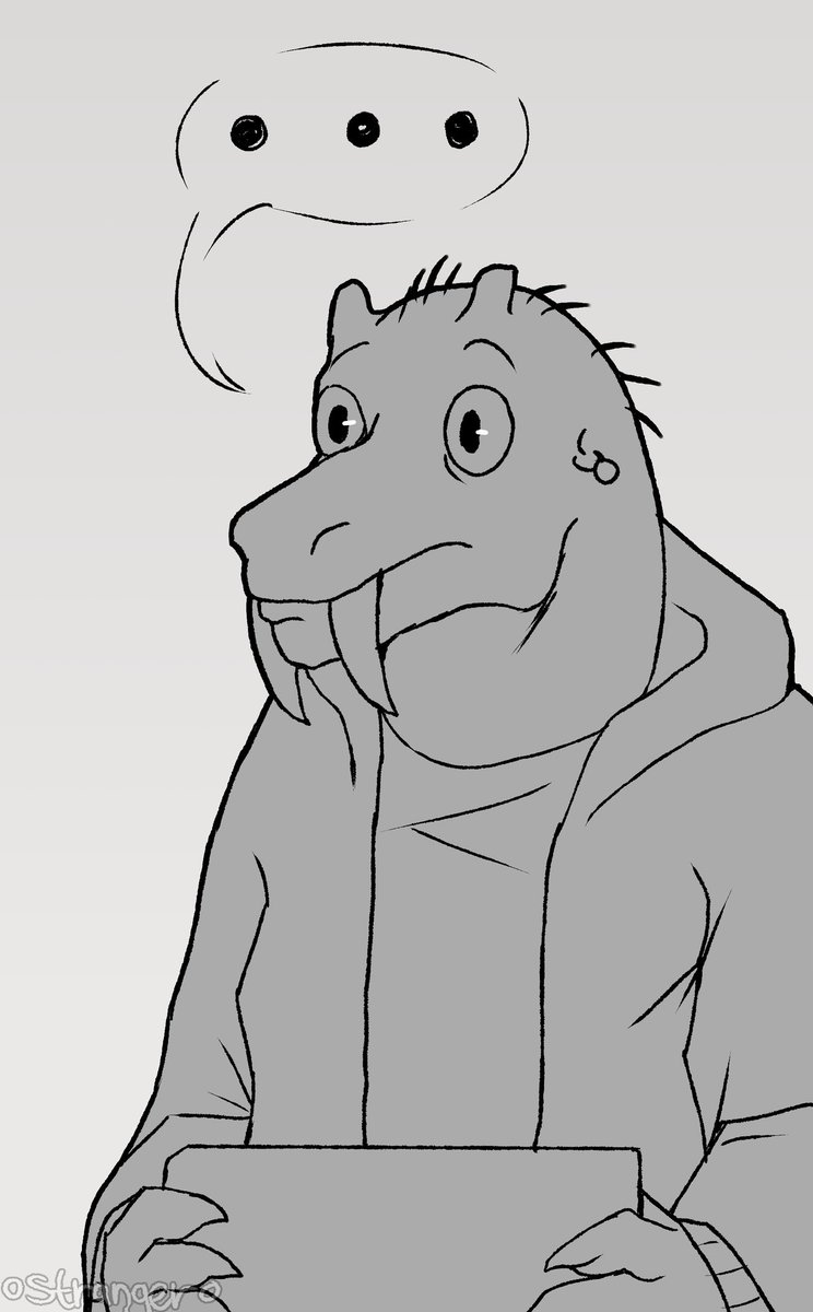 StrangerLair's tweet photo. I didn't mean to upset them with that... 
All I wanted was to be proud of my work for one second😔 https://t.co/HVzOK19T0D