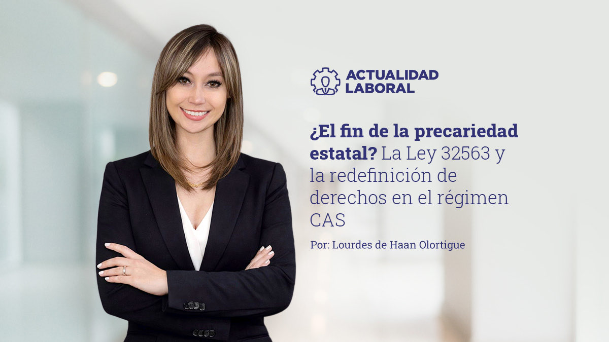actlaboral's tweet photo. Lourdes De Haan Olortigue analiza los alcances de la Ley 32563 y su impacto en el régimen CAS.

📖 Lectura completa:
👉 https://t.co/6MqHyiuGXx https://t.co/LbzqhVitiy