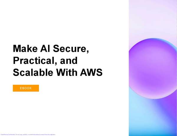 AI pilots are everywhere. 🤖 Turning them into real business results is the hard part. Download this eBook to see how AWS helps move AI from experimentation to production with secure infrastructure and access to 100+ models. #AWS #GenerativeAI stuf.in/bi7fuv