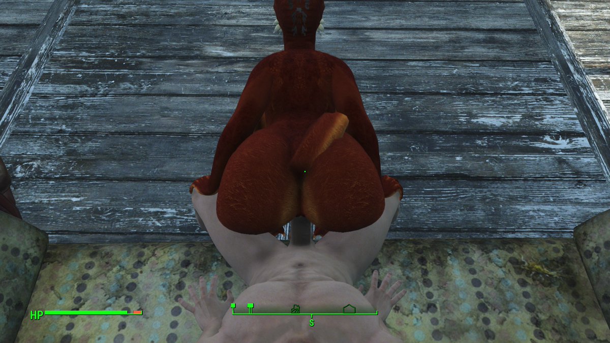 Tina with a lucky human 😏 part 1 
 #furry  #fallout #falloutmod  #furrygirls #NSFW