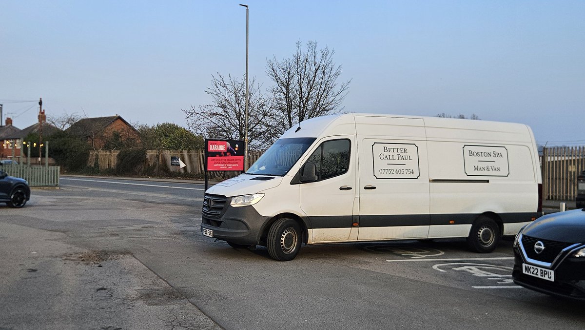 Thought you might like this <a href="/PatrickB999/">Patrick</a>, in The Dragon car park before the football on Saturday