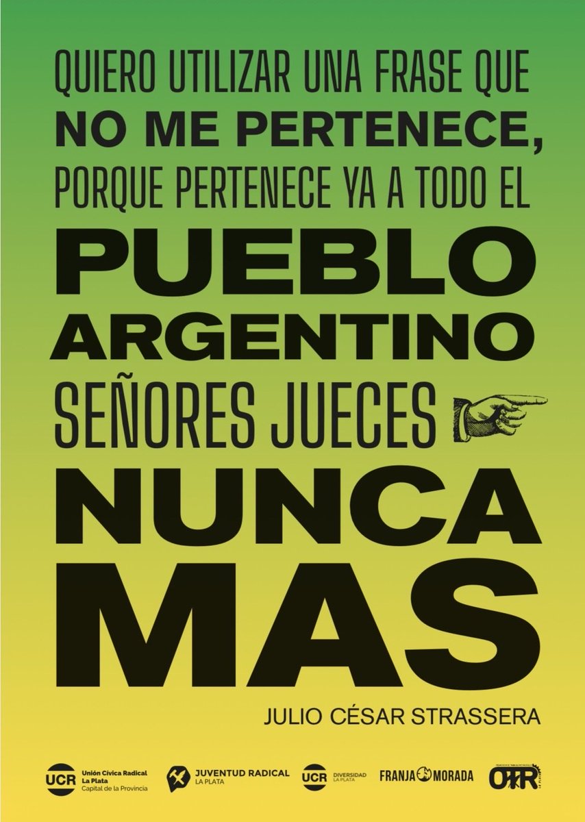 “La democracia no es solamente una forma de gobierno; es un modo de vida fundado en el respeto a la persona humana.”

Raúl Alfonsín