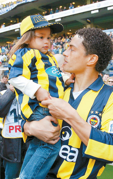 Alex ve kızı MariaEduarda.
2007.