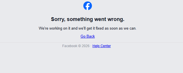 fotojarocha's tweet image. No eres tu pero #FacebookDown